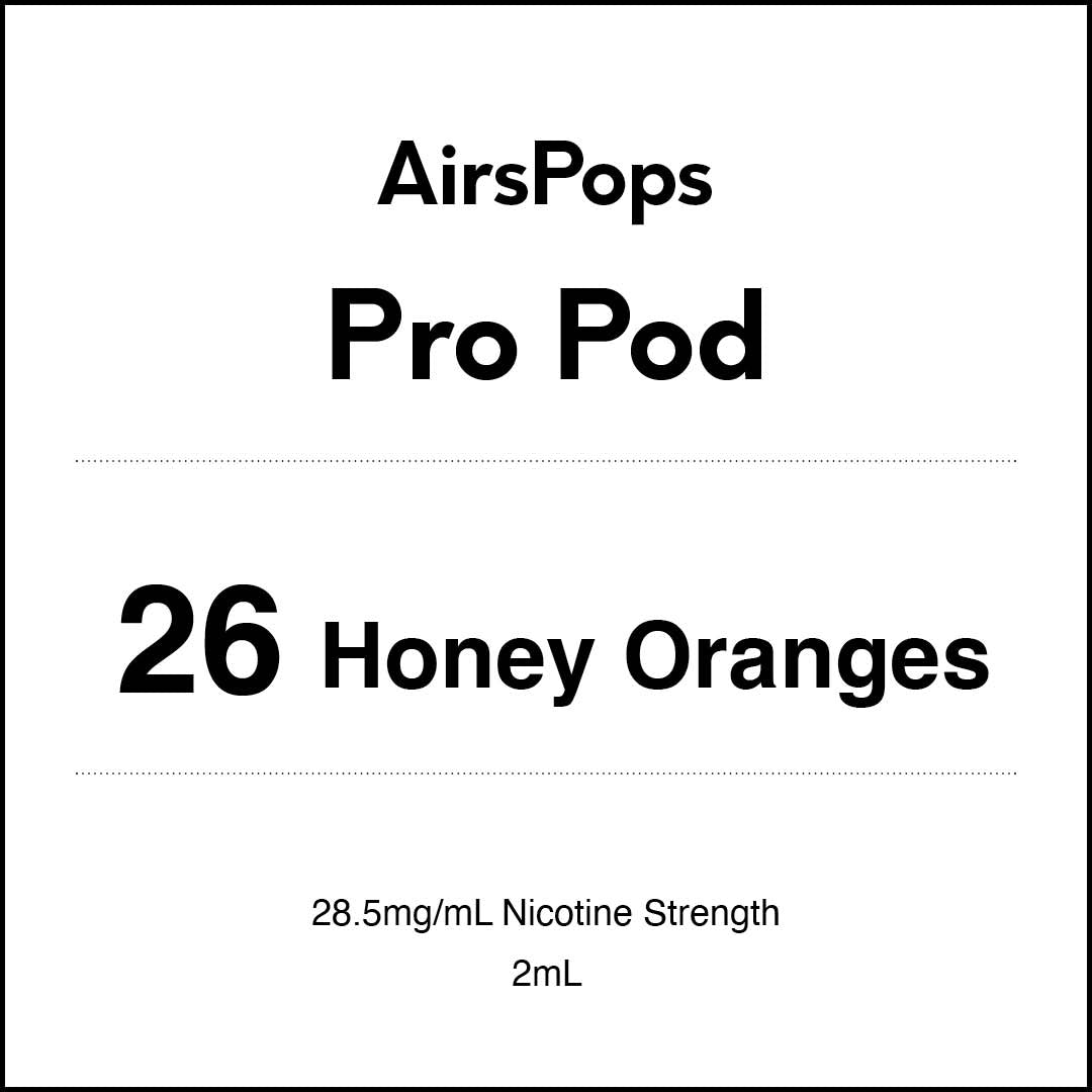 Honey Orange - AIRSCREAM AirsPops Pro 2ml Pods
