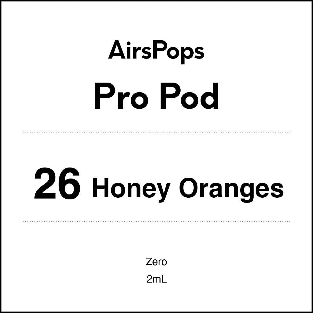 Honey Orange - AIRSCREAM AirsPops Pro 2ml Pods