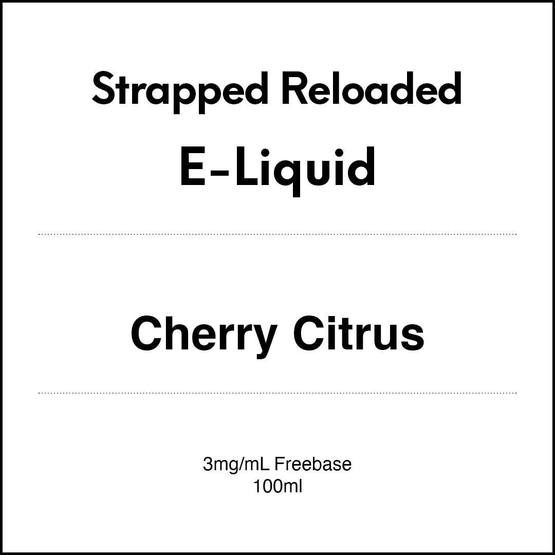 Strapped Reloaded - Cherry Citrus (Professor Pep)100ml
