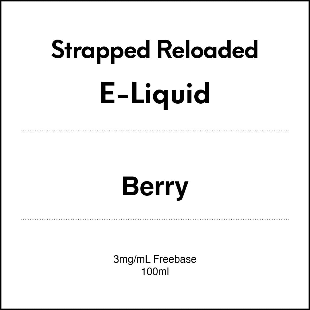 Strapped Reloaded 100ml - Berry