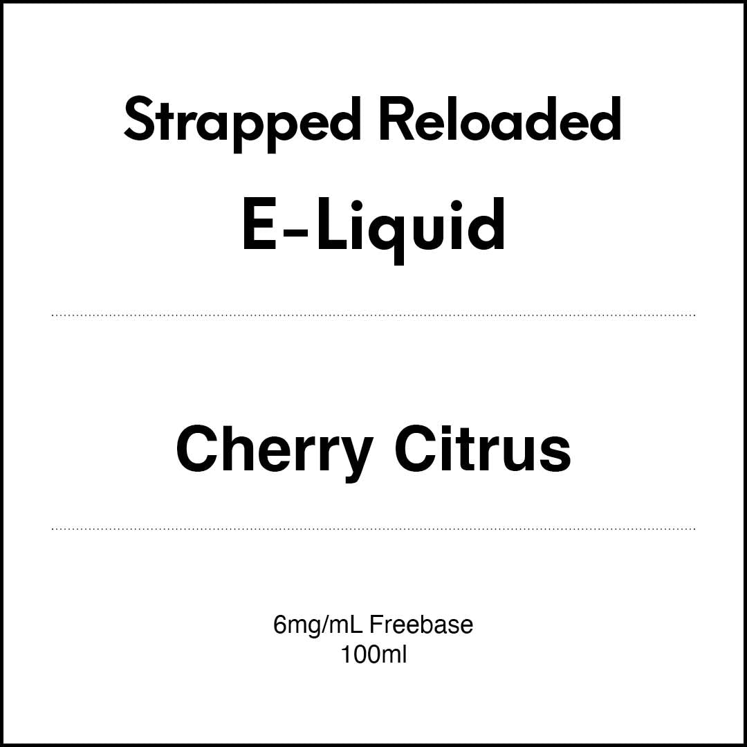 Strapped Reloaded - Cherry Citrus (Professor Pep)100ml