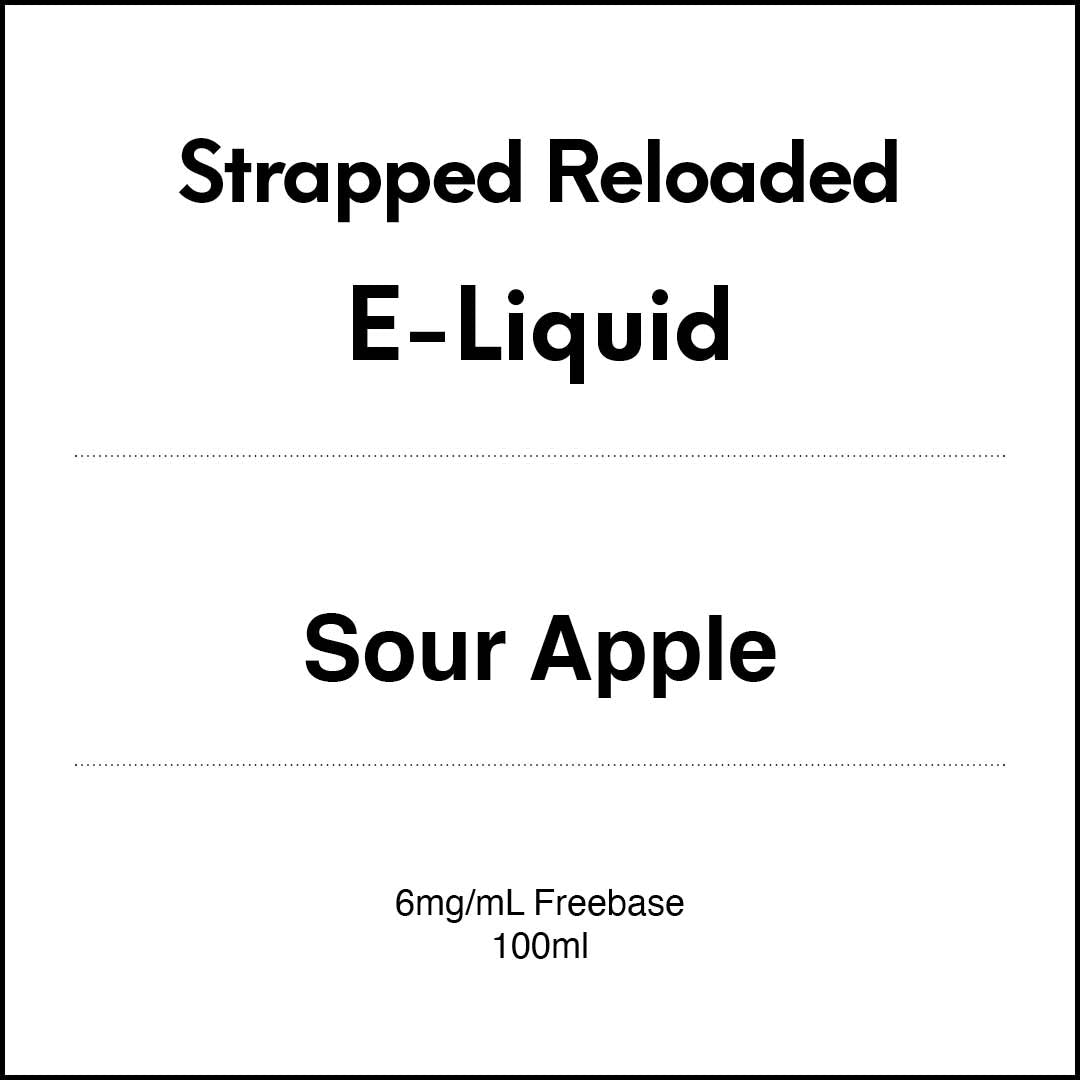 Strapped Reloaded - Sour Apple 100ml