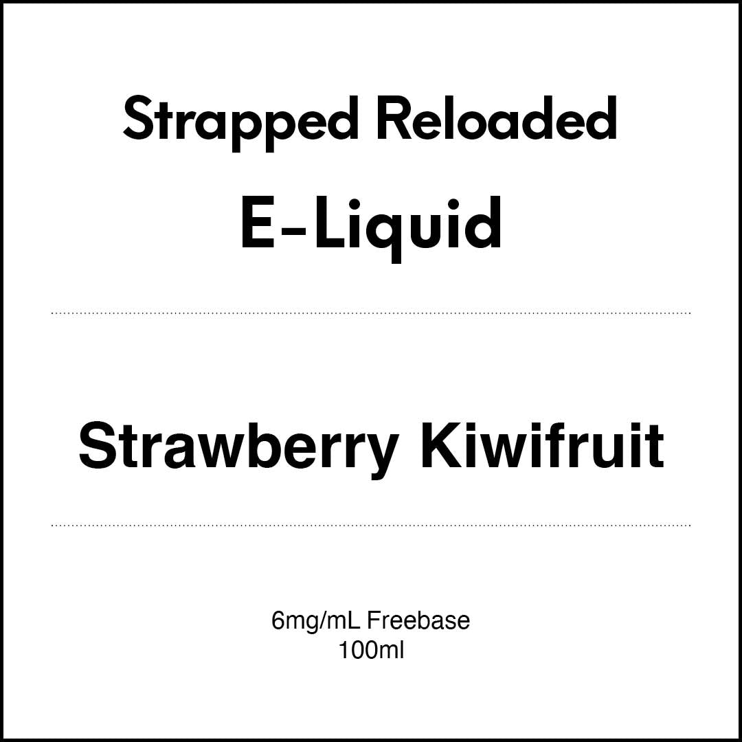 Strapped Reloaded - Strawberry Kiwifruit 100ml