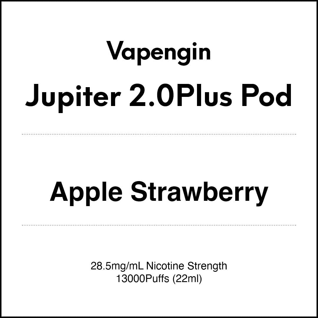VapeTrend NZ's Vapengin Jupiter 2.0 Pods - Apple Strawberry 22ml
