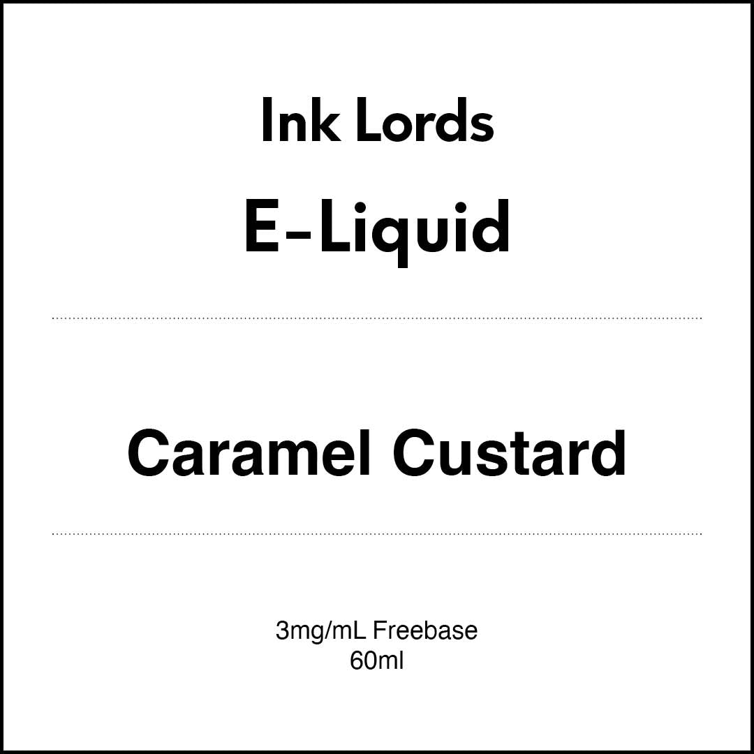 INK LORDS - Caramel Custard 60ML