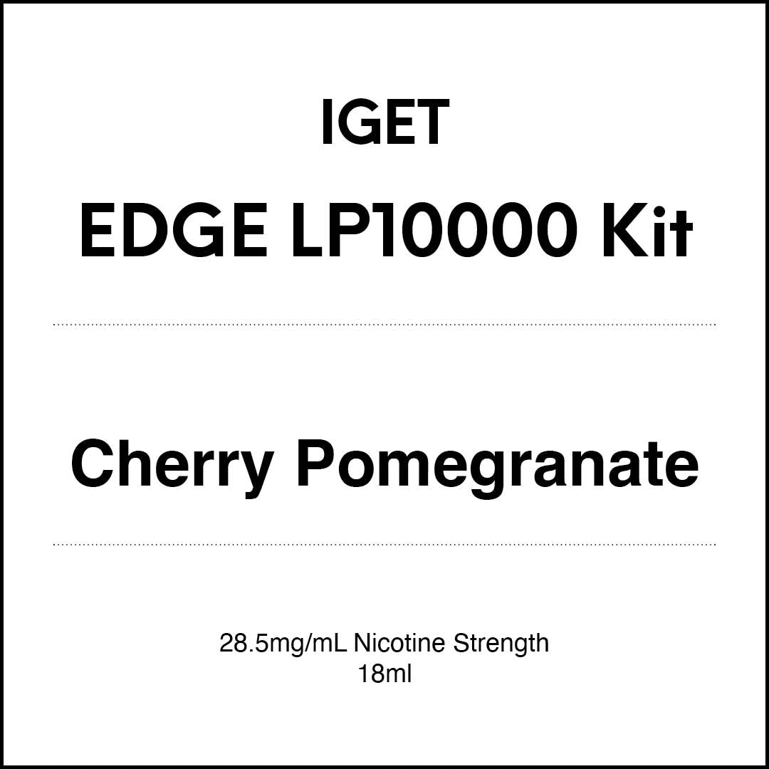 IGET EDGE LP10000 - Blueberry Raspberry Pod 18ml (10000 Puffs) in VapeTrend NZ