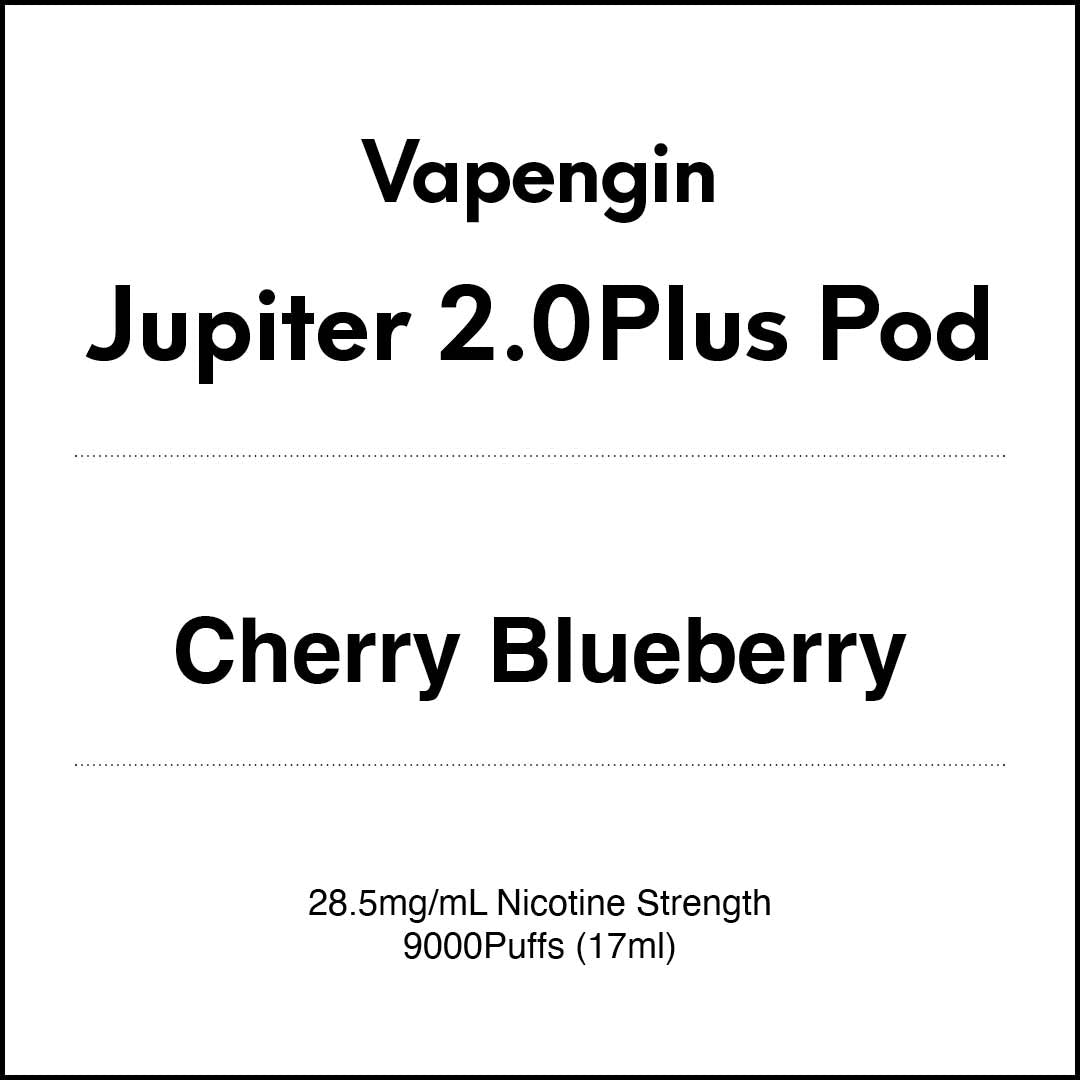 Vapengin Jupiter 2.0 Pod System (Child Lock) 13000 Puff POD - Cherry Blueberry