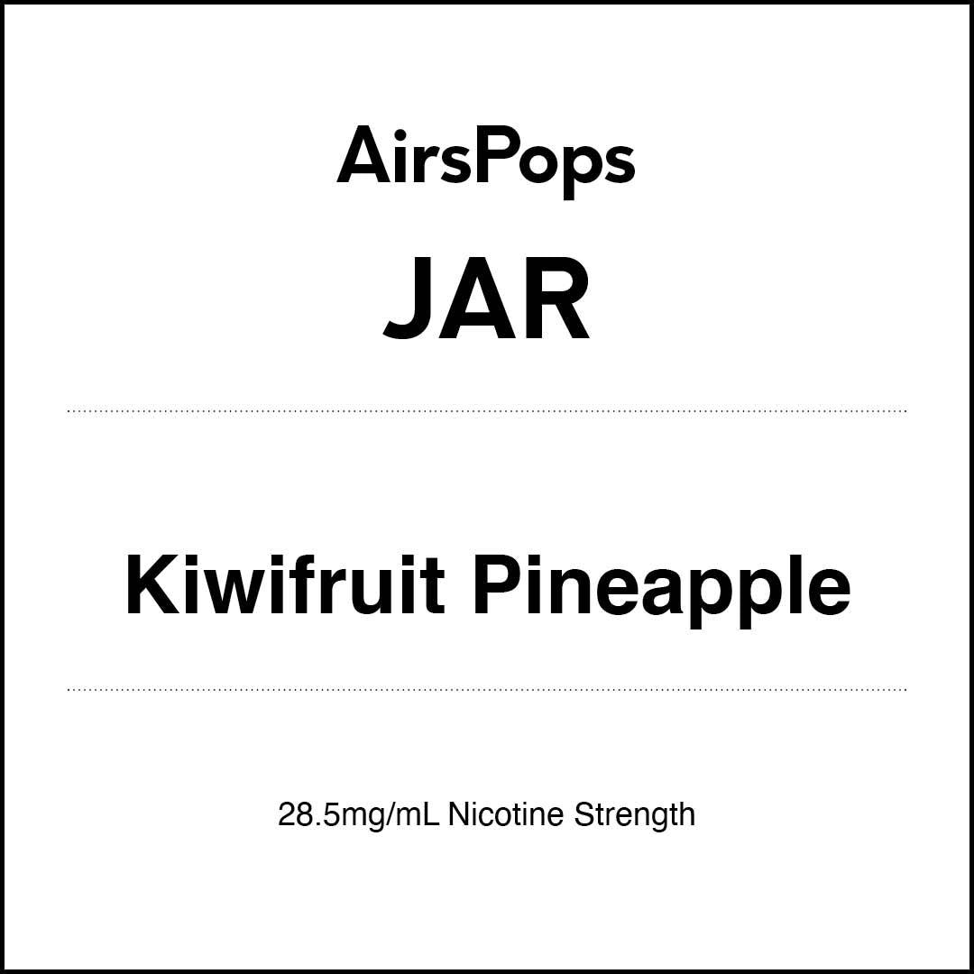 VapeTrend NZ's AirsPops JAR Kiwifruit Pineapple