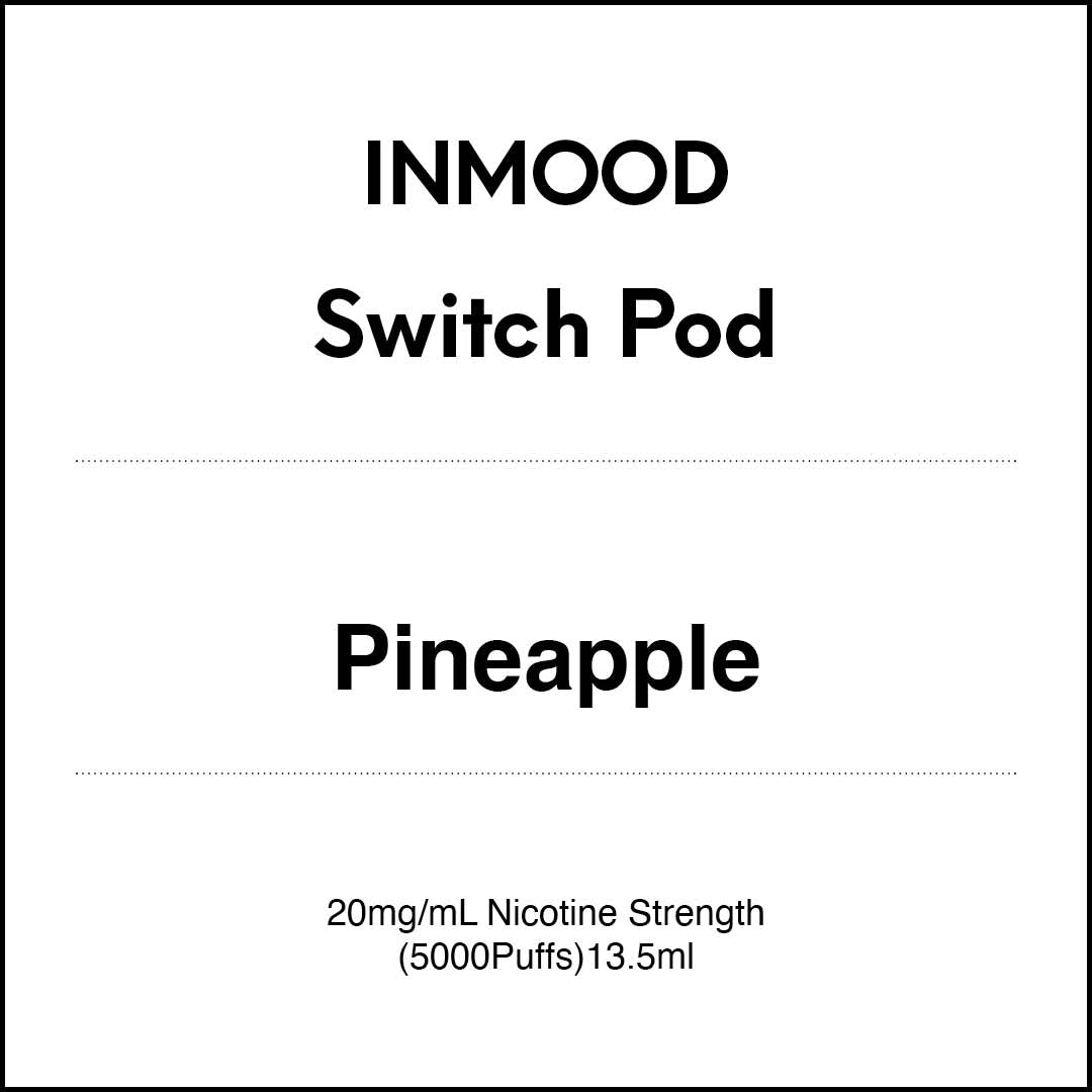 Inmood SWITCH Prefilled Pod - Pineapple(Prev. Pineapple Ice) 13.5ml (5000 PUFFS)