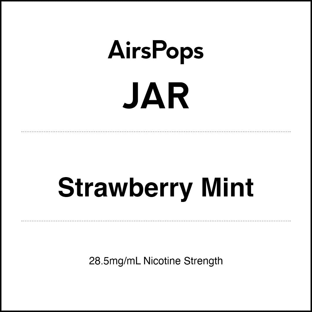 VapeTrend NZ's AirsPops JAR Strawberry Mint