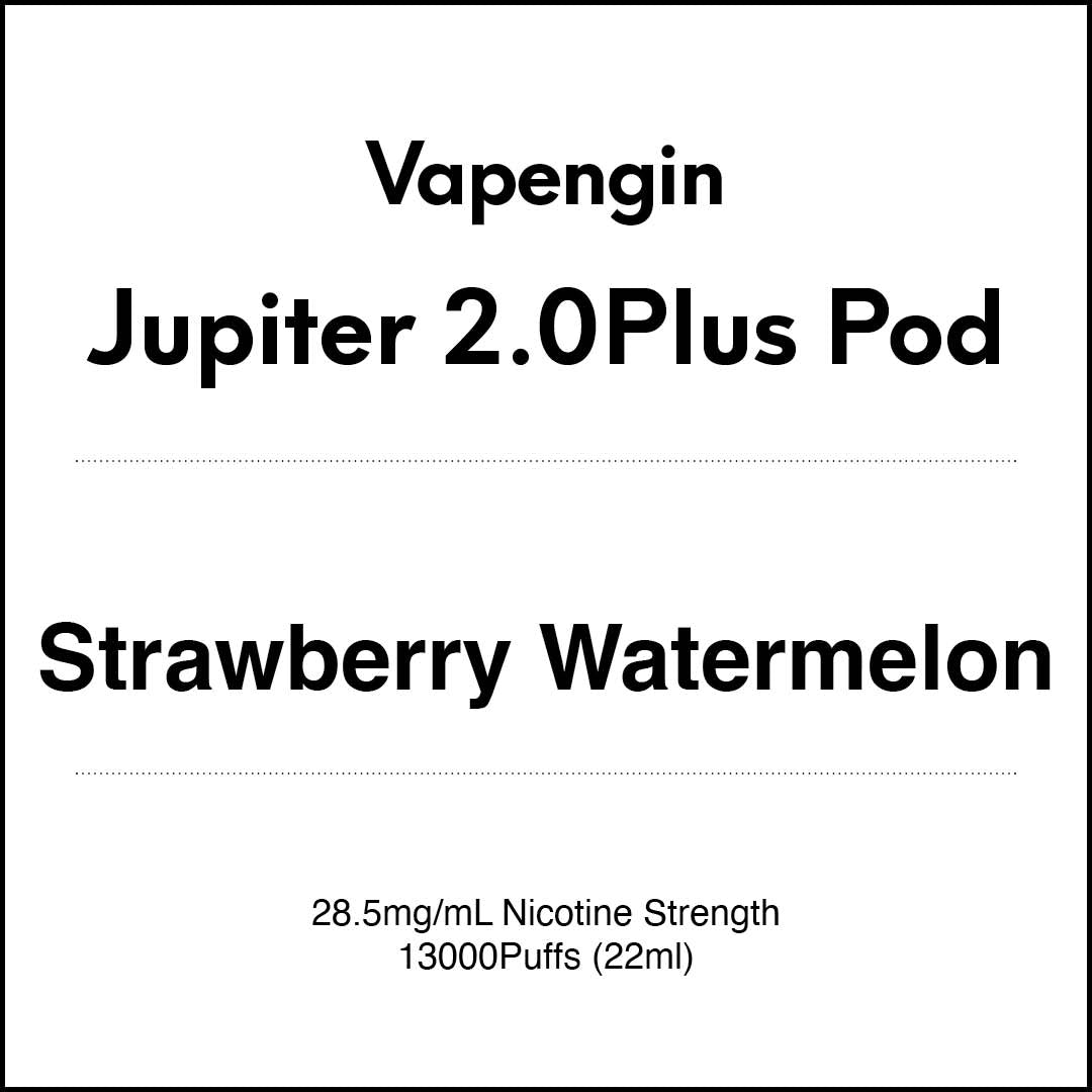 Vapengin Jupiter 2.0 Pod System (Child Lock) 13000 Puff POD - Strawberry Watermelon