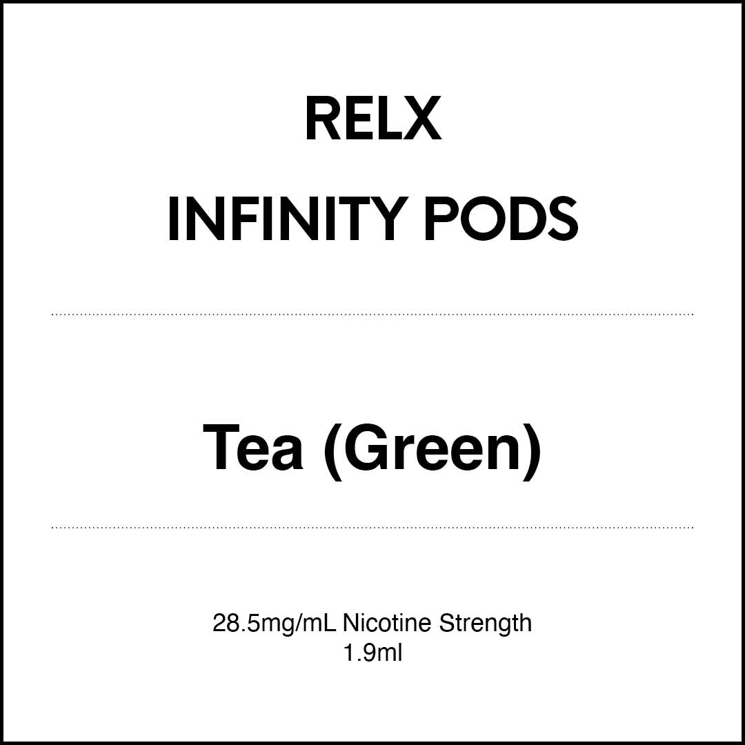 RELX INFINITY PODS - Tea (Green)1.9ml