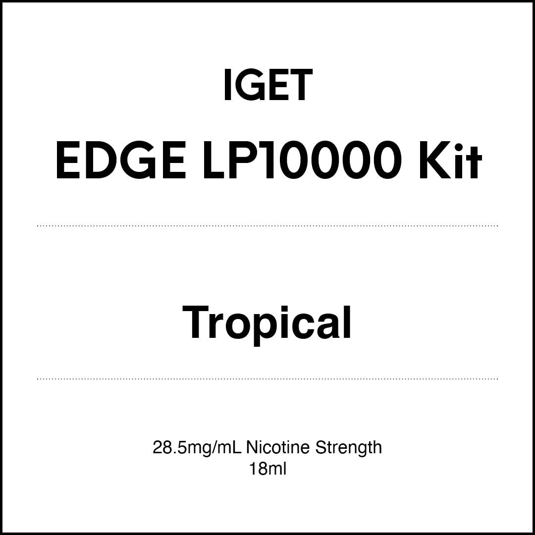 IGET EDGE LP10000 - Tropical Kit 18ml (10000 Puffs) in VapeTrend NZ