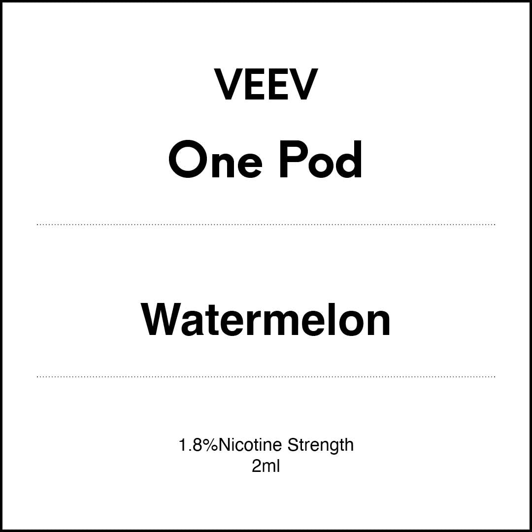 VEEV ONE Prefilled Pod Watermelon - 1.8%