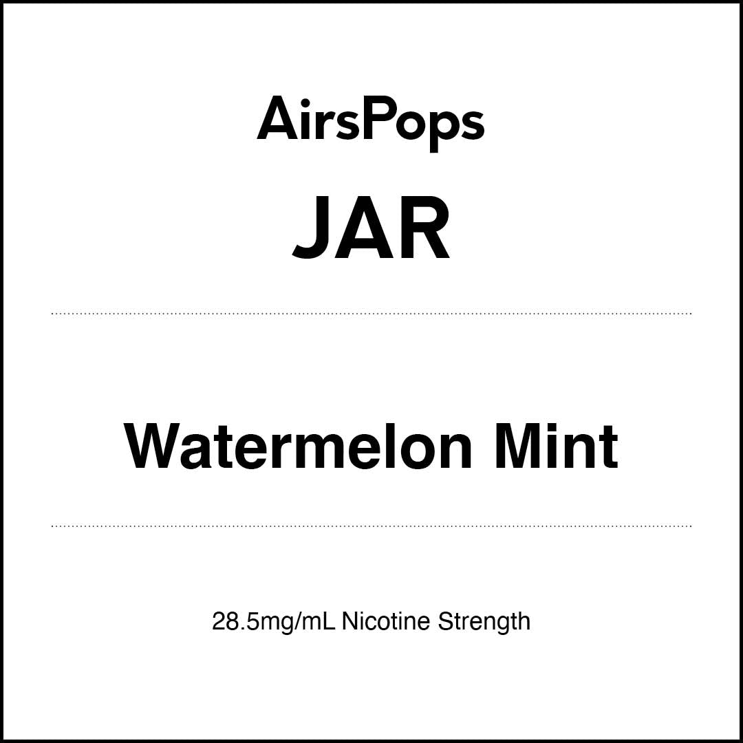 VapeTrend NZ's AirsPops JAR Watermelon Mint