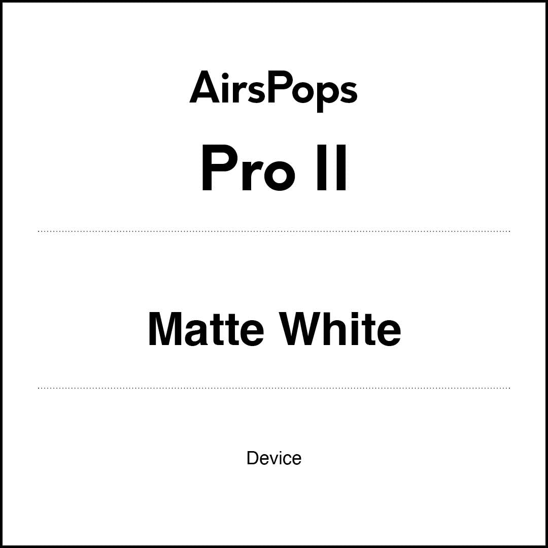 AIRSCREAM AirsPops Pro II Battery Set