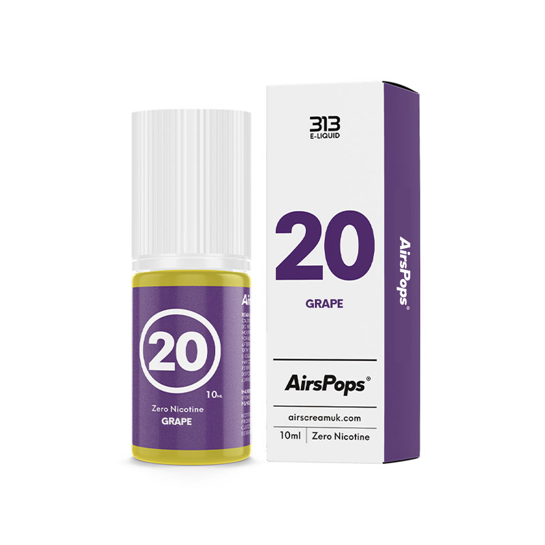 AirsPops 10ml 313 E-liquid - No.20 Grape AIRSCREAM