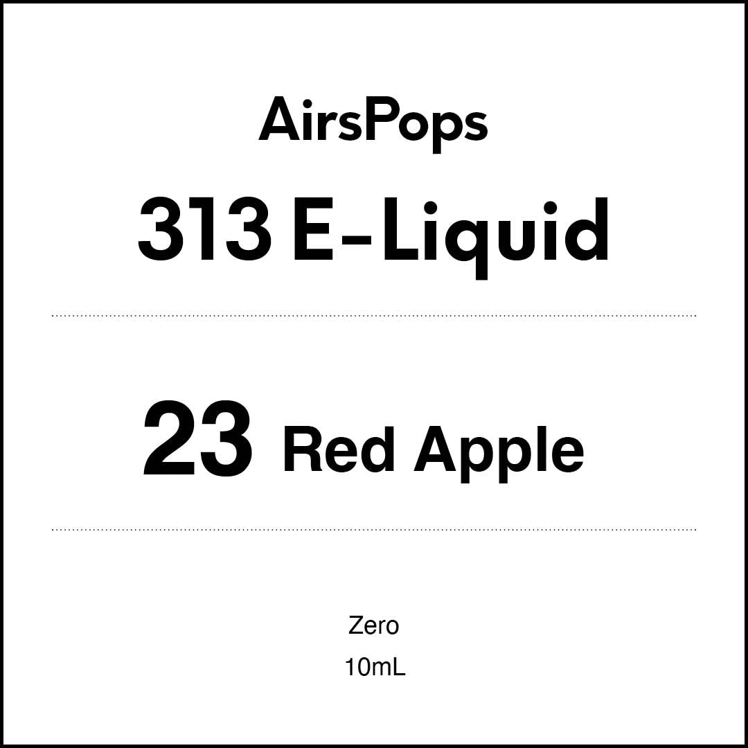 AirsPops 10ml 313 E-liquid - No.23 Apple AIRSCREAM