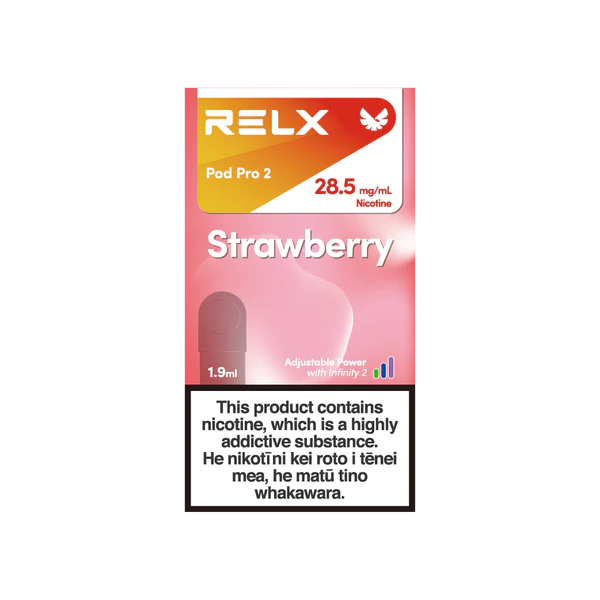 RELX INFINITY PODS - STRAWBERRY 1.9ML