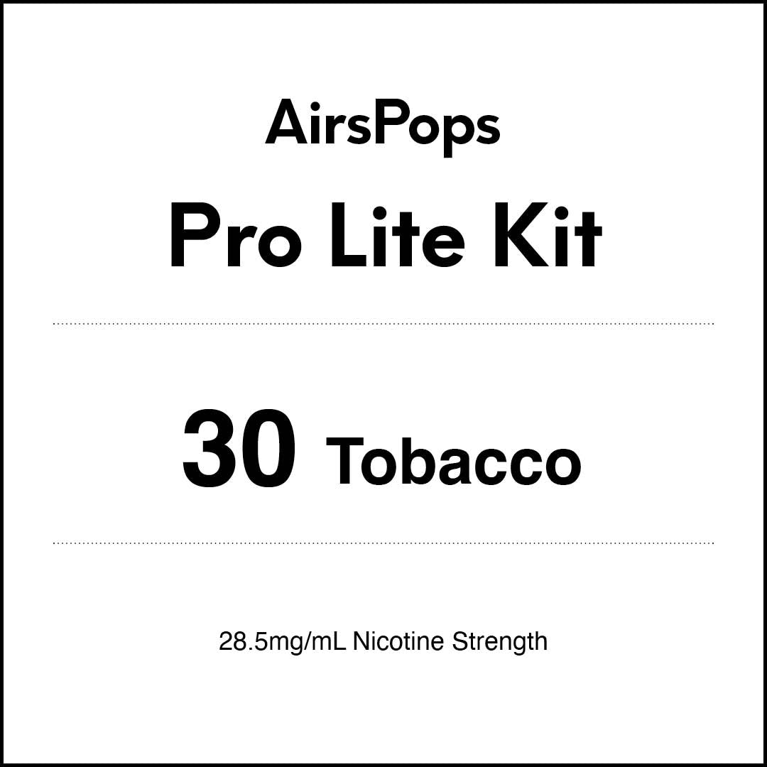 AIRSCREAM AirsPops Pro Lite Kit - Tobacco