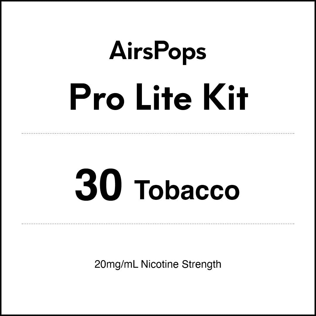 AIRSCREAM AirsPops Pro Lite Kit - Tobacco