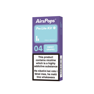 AIRSCREAM AirsPops Pro Lite Kit - Sweet Grapes (Prev. Freeezy Grape)