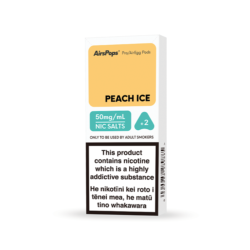 Peach Ice - AIRSCREAM AirsPops Pro 2ml Pods