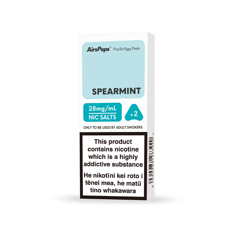 Spearmint - AIRSCREAM AirsPops Pro 2ml Pods