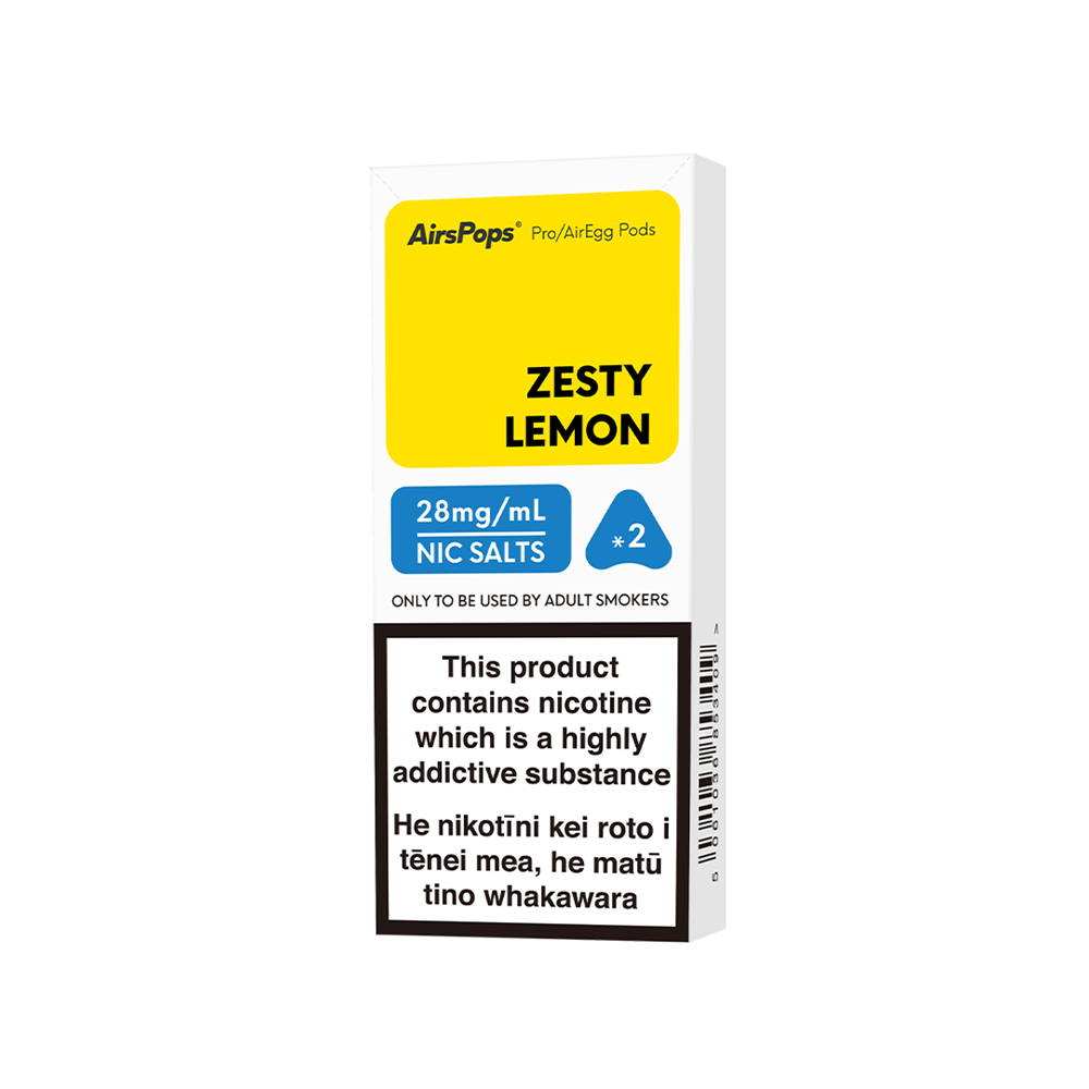 Zesty Lemon - AIRSCREAM AirsPops Pro 2ml Pods