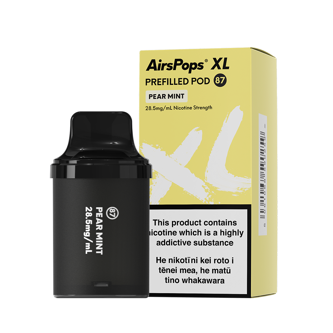 No. 87 Pear Mint - AIRSCREAM AirsPops XL Pods 10ml - VapeTrend NZ