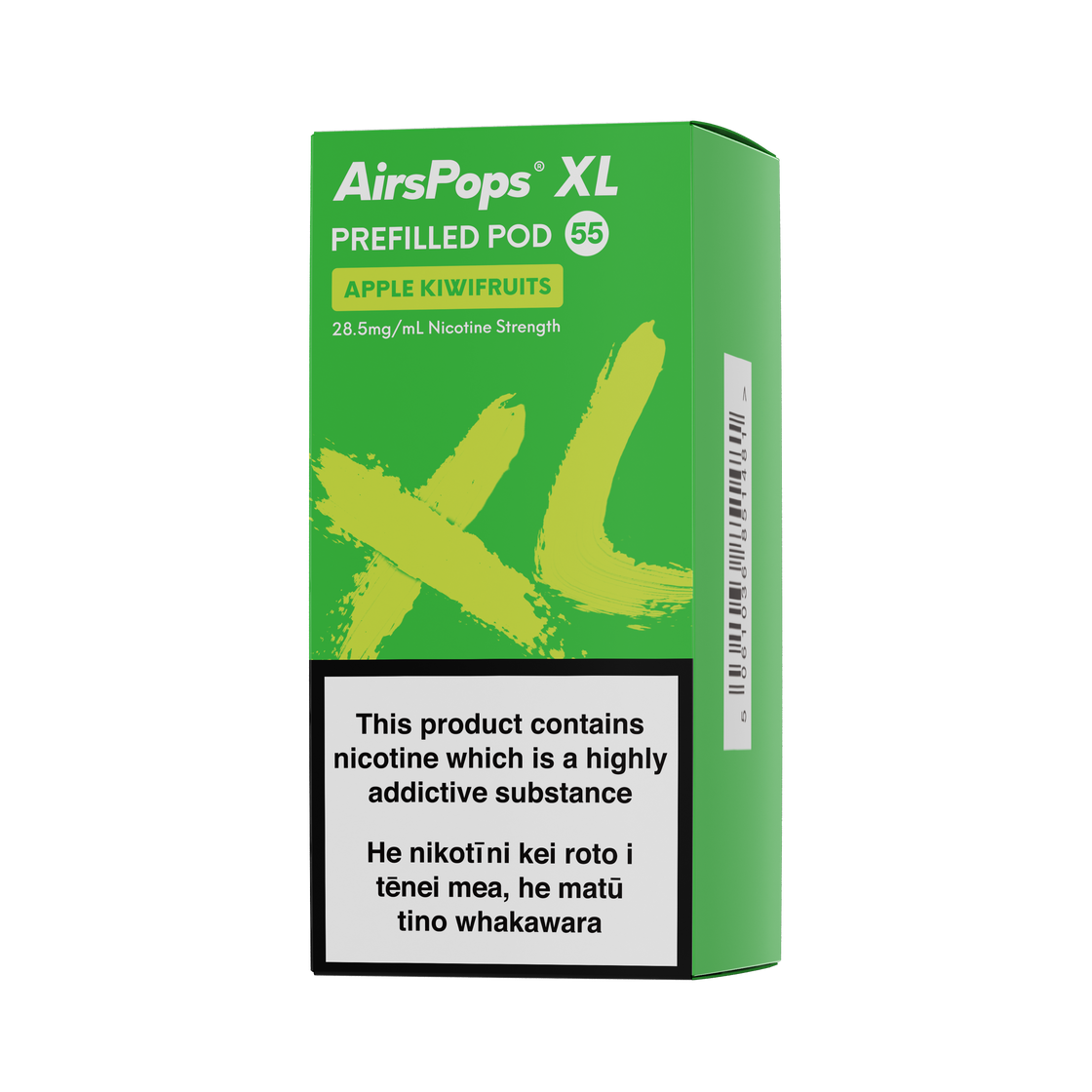 AirsPops XL Pods 55 Apple Kiwifruits(Prev. Green Apple Kiwi) - AIRSCREAM