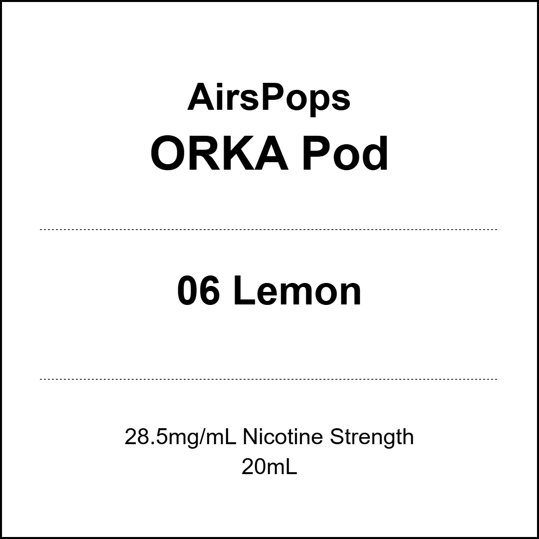 AIRSCREAM AirsPops ORKA Prefilled Pod