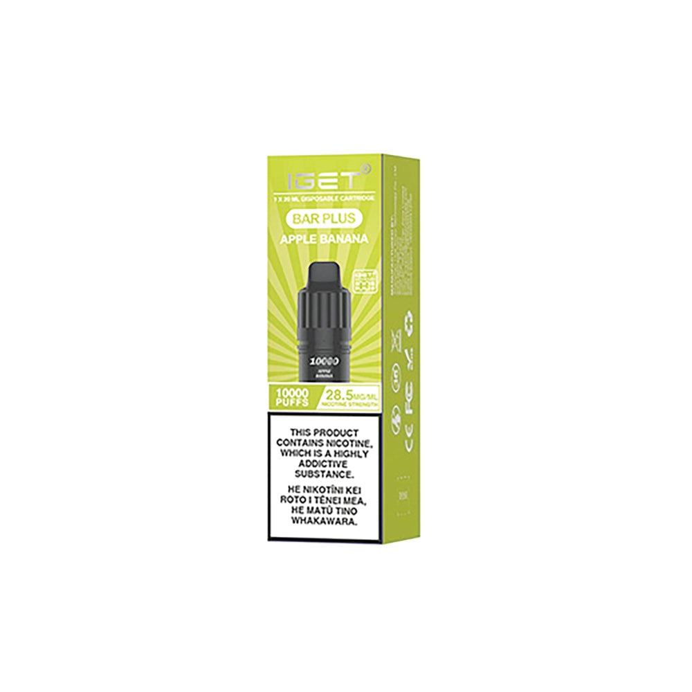 IGET Bar Plus 3.0 Replacement Pod -  Apple Banana 20ml (10000 puffs) in VapeTrend NZ