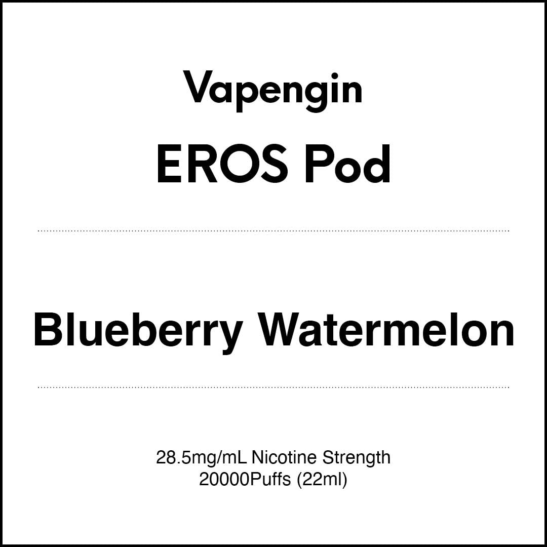 VapeTrend NZ's Vapengin EROS Pods - Blueberry Watermelon 22ml