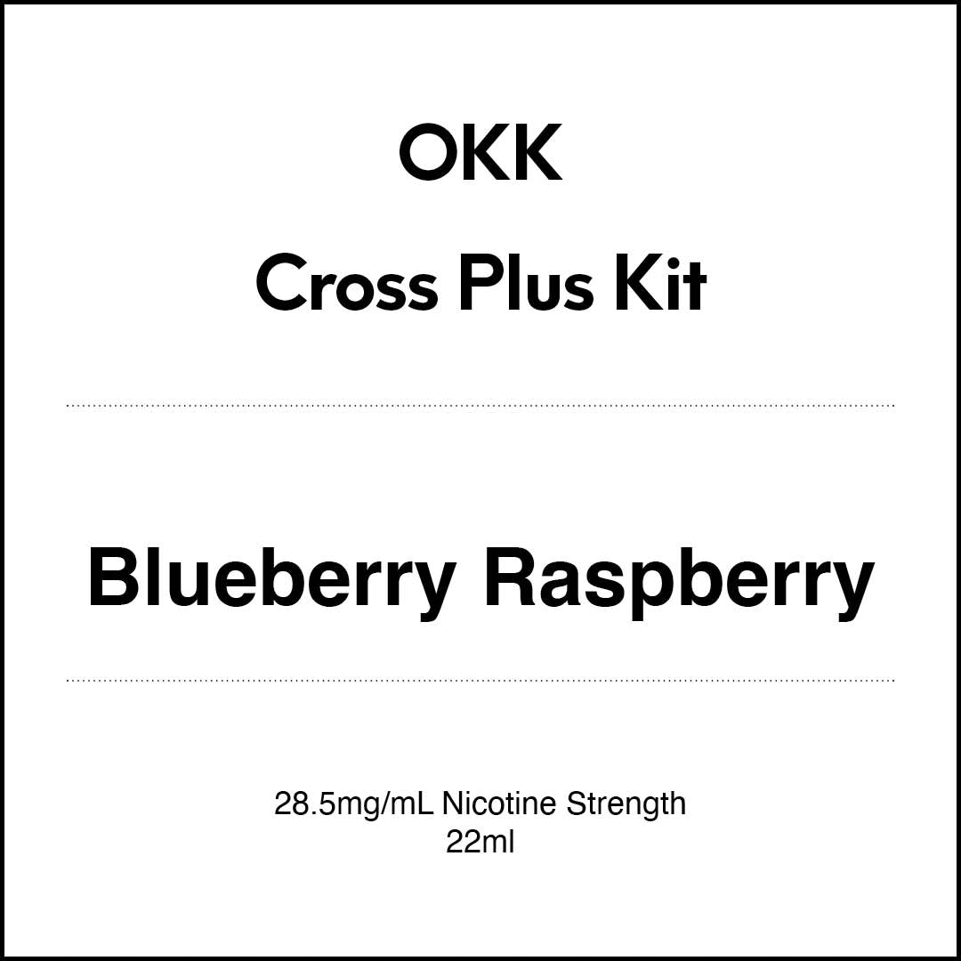 VapeTrend NZ's OKK Cross Plus Pods - Blueberry Raspberry 22ml