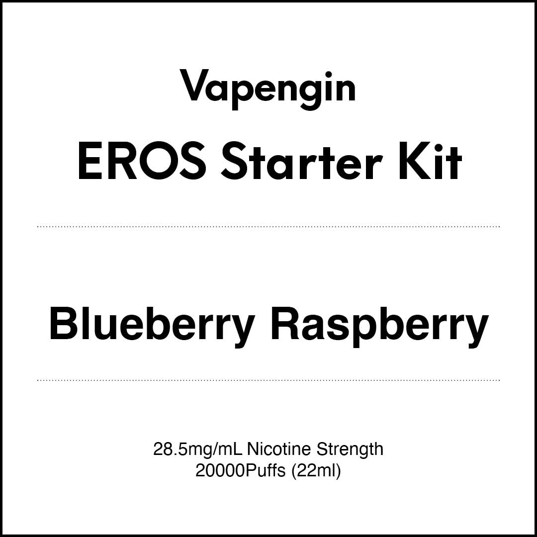 Vapengin EROS Starter Kit (20000 Puffs) - Blackberry Raspberry