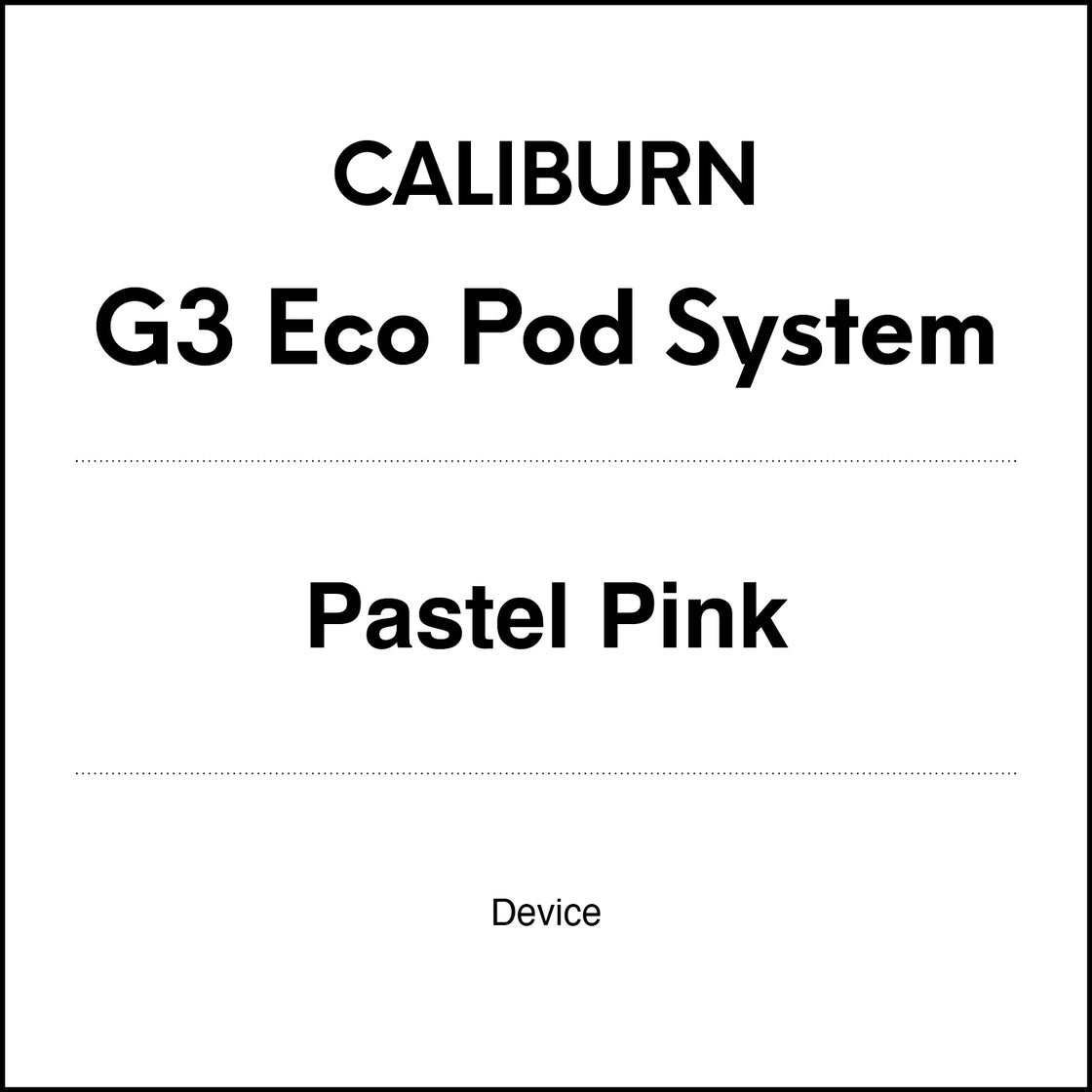 UWELL Caliburn G3 ECO Pod System