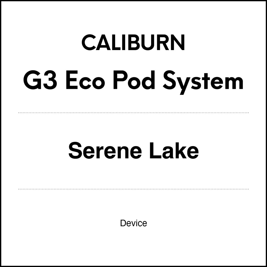 UWELL Caliburn G3 ECO Pod System