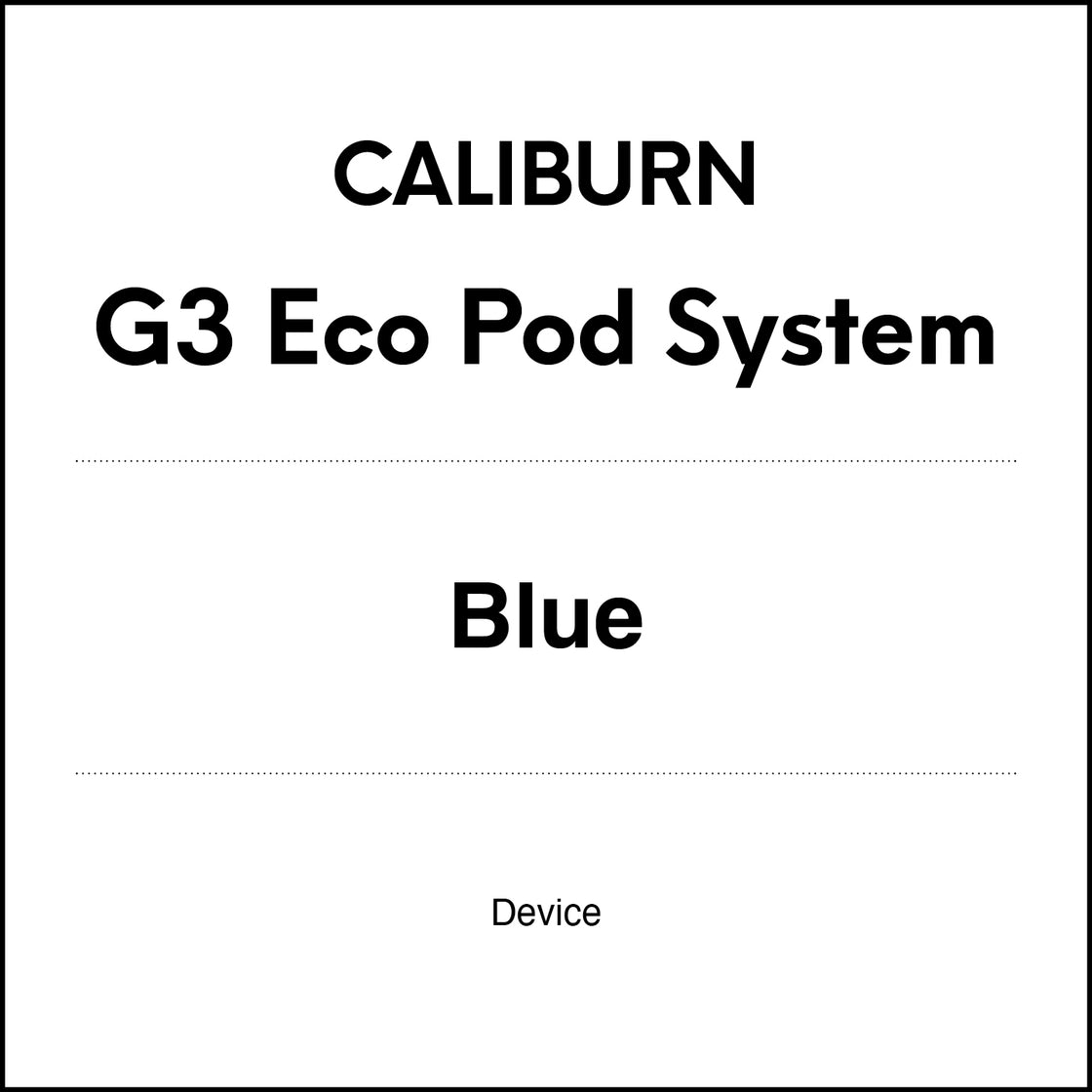 UWELL Caliburn G3 ECO Pod System