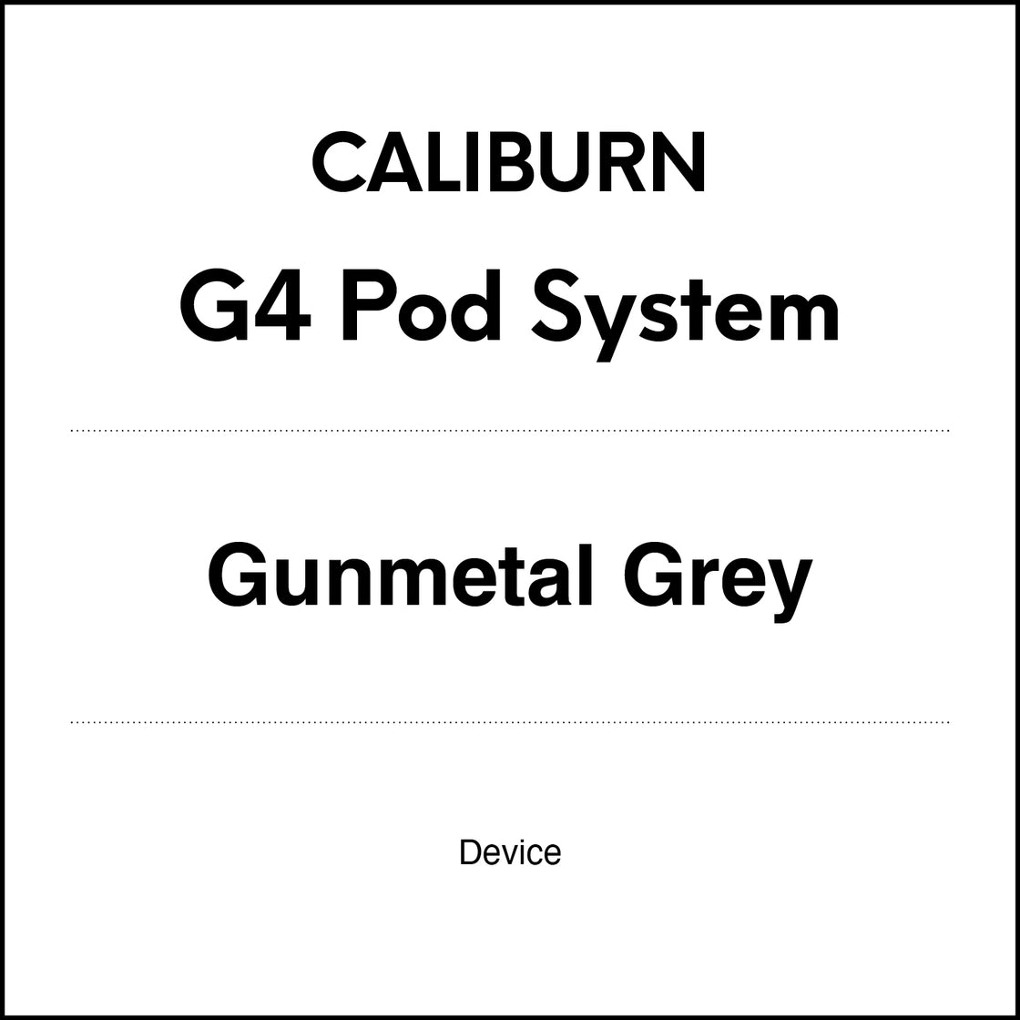 UWELL Caliburn G4 Pod Kit