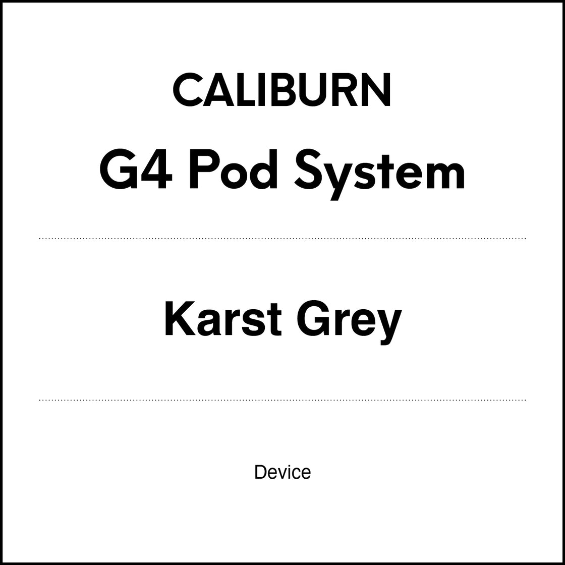 UWELL Caliburn G4 Pod Kit