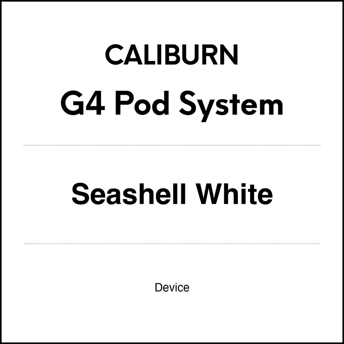 UWELL Caliburn G4 Pod Kit VapeTrend NZ UWELL Caliburn G4 Pod Kit VapeTrend NZ
