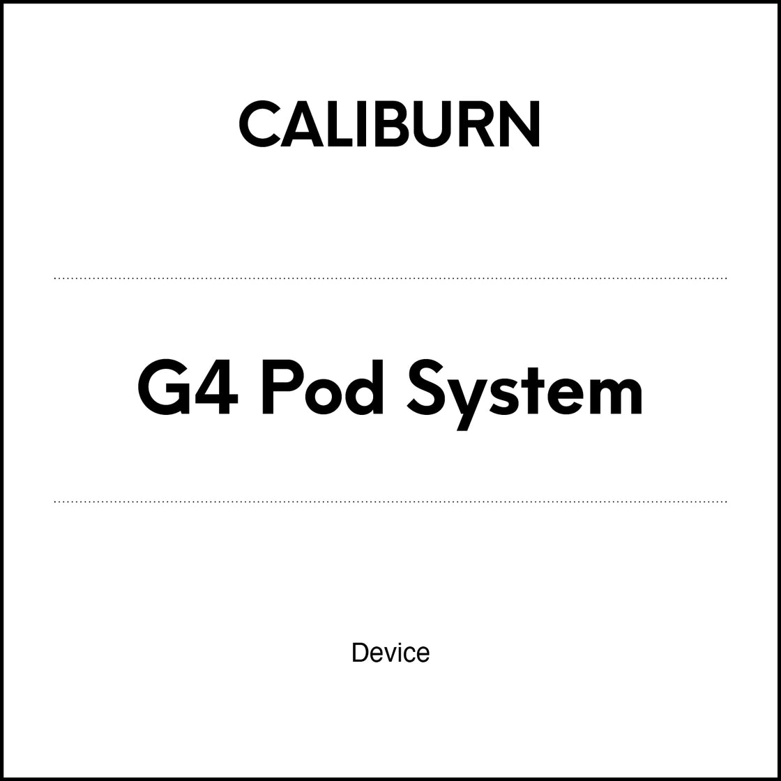 UWELL Caliburn G4 Pod Kit