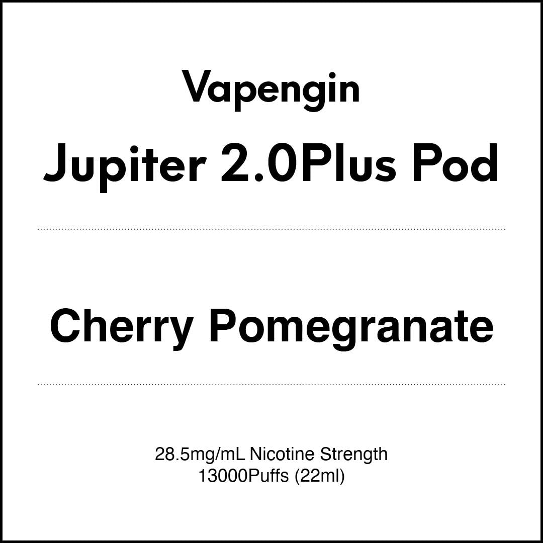 VapeTrend NZ's Vapengin Jupiter 2.0 Pods - Cherry Pomegranate 22ml