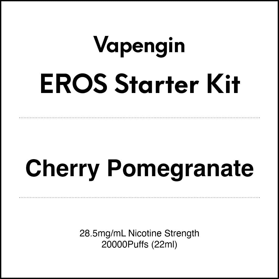 VapeTrend NZ's Vapengin EROS Starter Kit - Cherry Pomegranate 22ml