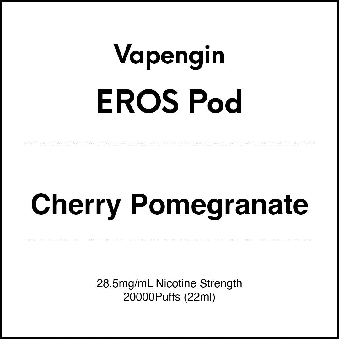 VapeTrend NZ's Vapengin EROS Pods - Cherry Pomegranate 22ml