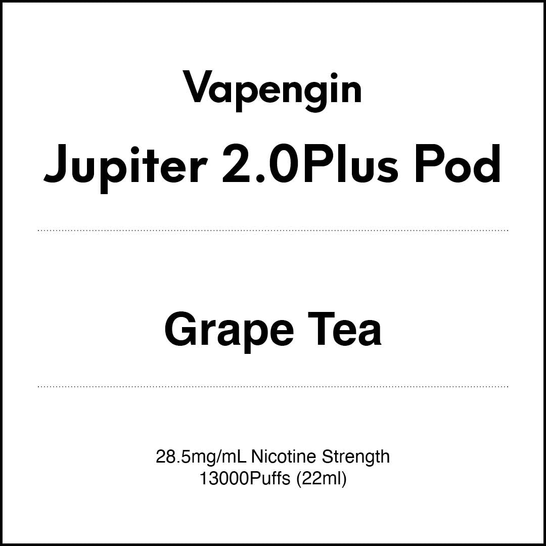 Vapengin Jupiter 2.0 Plus 13000 Puff POD - Grape Tea