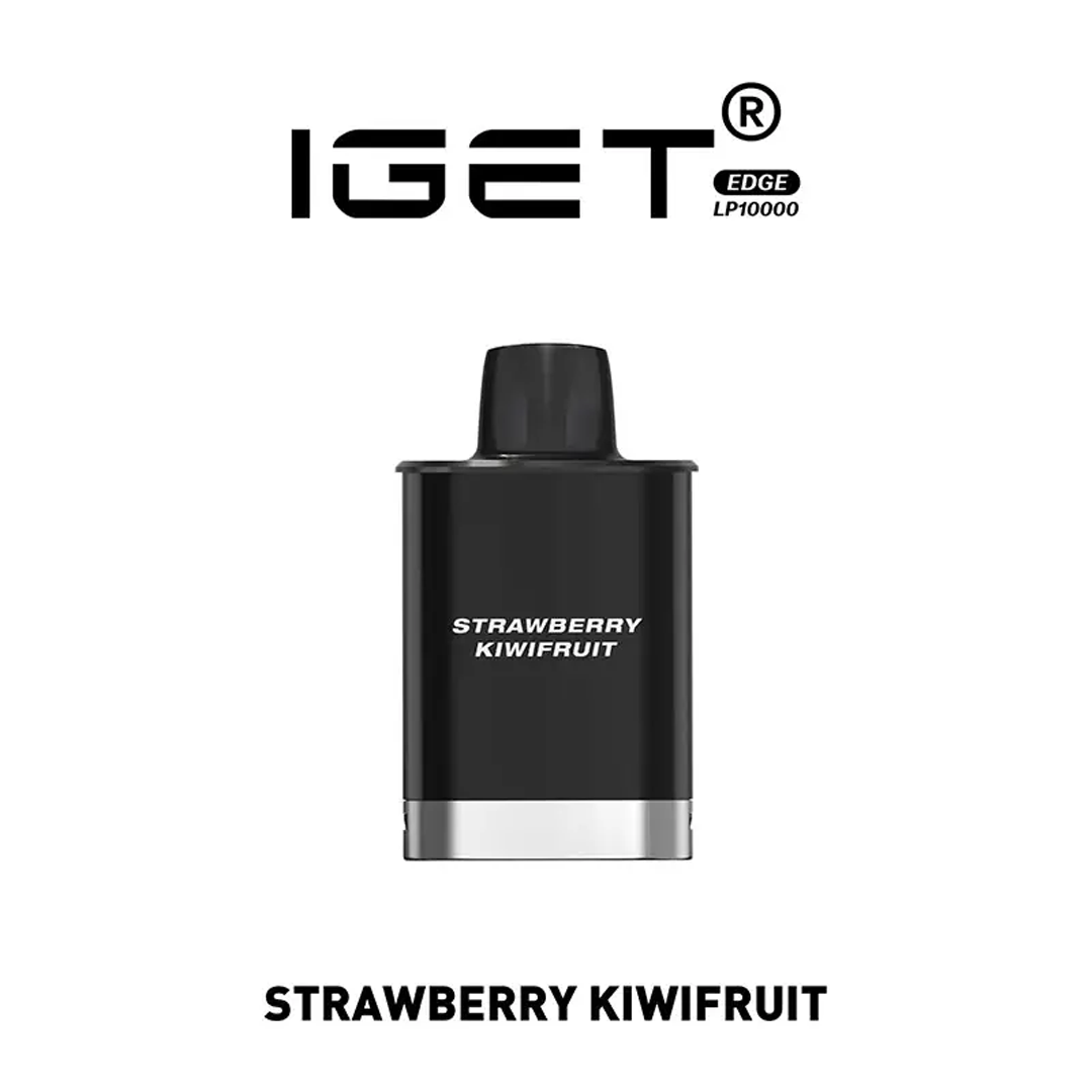 IGET EDGE LP10000 - Strawberry Kiwifruit Pod 18ml (10000 Puffs) - VapeTrend NZ