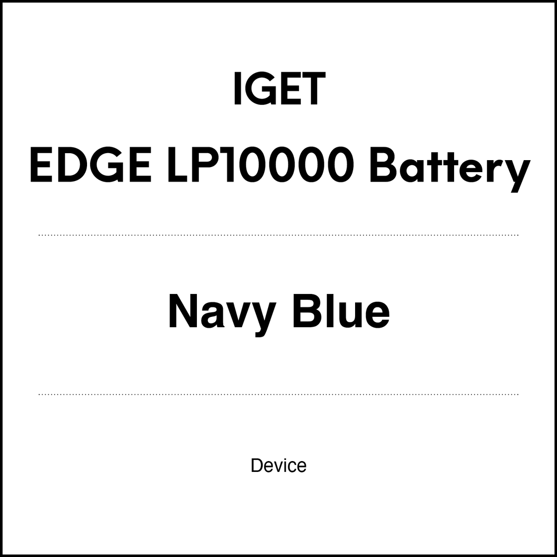 IGET EDGE LP10000 Battery