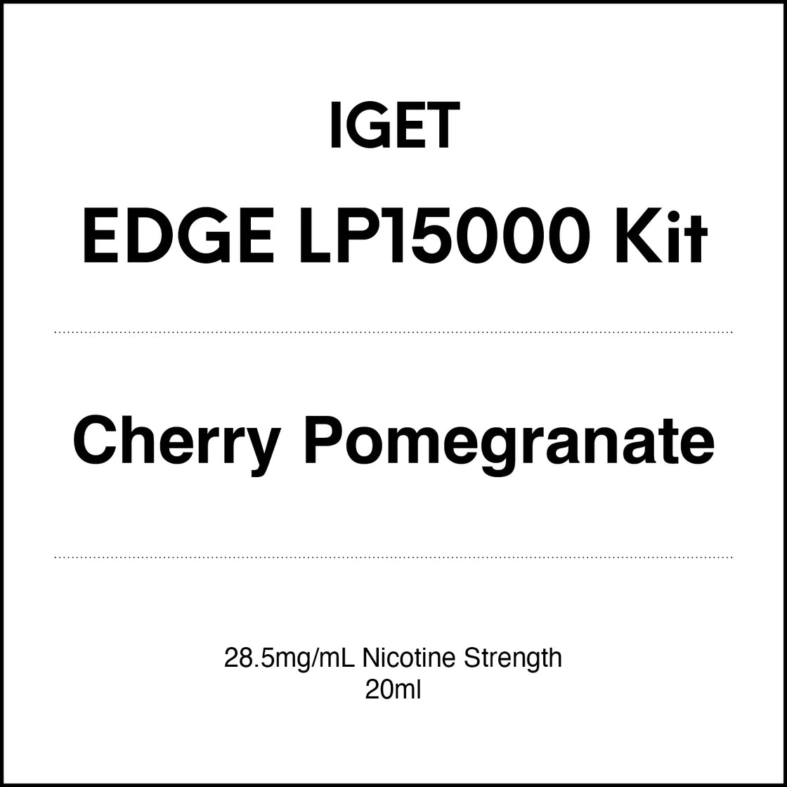 IGET EDGE LP15000 Starter Kit 20ml